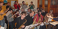 Big Band der Uni Bern am 4. Februar 2005 in der Brasserie Lorraine