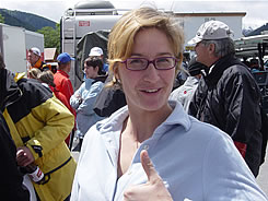 Gigathlon 2007: Team-Fahrerin Selina Ingold