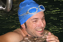 Mattia Bionda im Personal Training Schwimmen