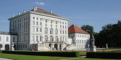 Schloss Nymphenburg im Westen von München