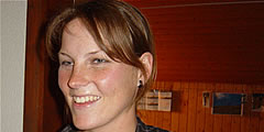 Inferno Triathlon 2008: Team Captain Cornelia Hug, Mountain Biking