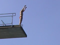 Wasserspringer und Turmspringer Henri Furrer