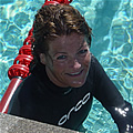 Training Langstrecken-Schwimmen im Freibad 
